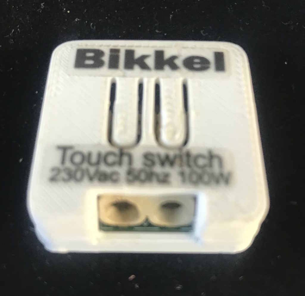 Capacitive Touch Switch A capacitive touch switch that requires no neutral or power supply and can work through 6mm of chipboard, marble, sandstone, glass and perspex